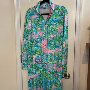 Lilly Pulitzer “Honda Classic” Dress. L. NWT